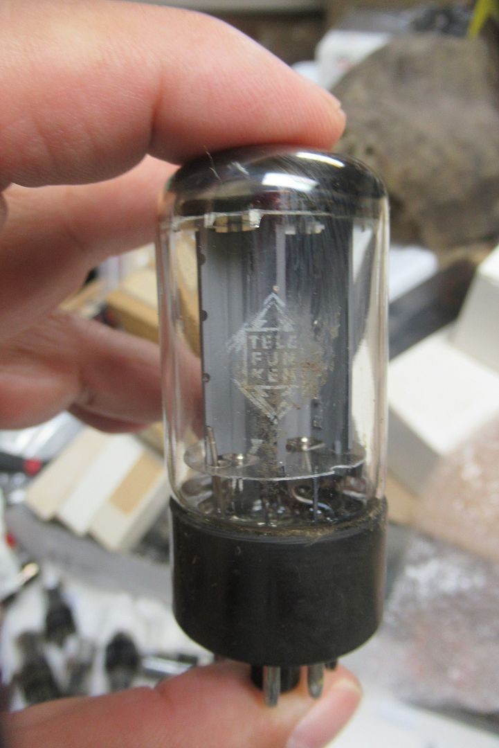 (1) Telefunken GZ34 5AR4 Mullard Vacuum Tube