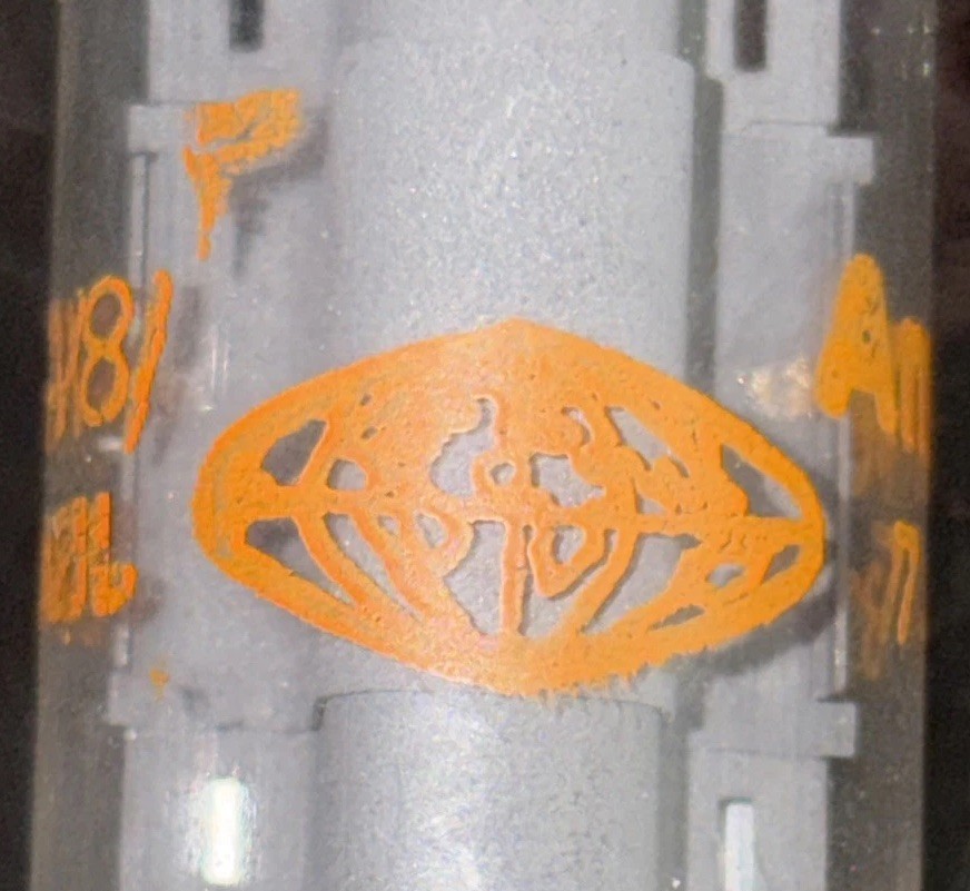6GV8/ECL85 VERY RARE BRAZIL FACTORY Amperex IBRAPE Sao Paulo Tube Triode Pentode