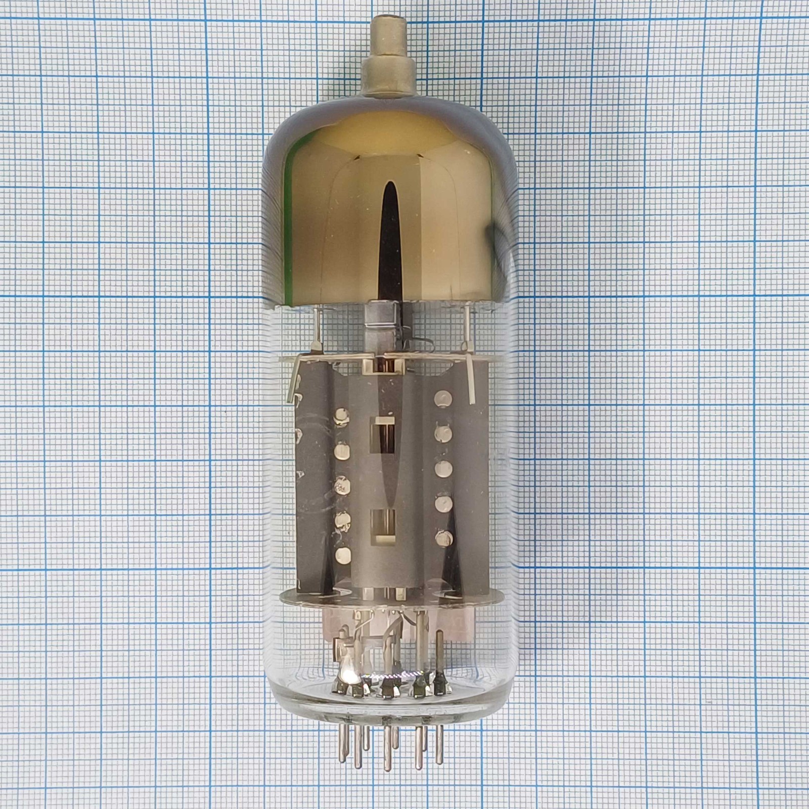 6P42S TESTED ~ BIG FLASK ~ SVETLANA OUTPUT BEAM TETRODE ~ EL509 ~ 6KG6