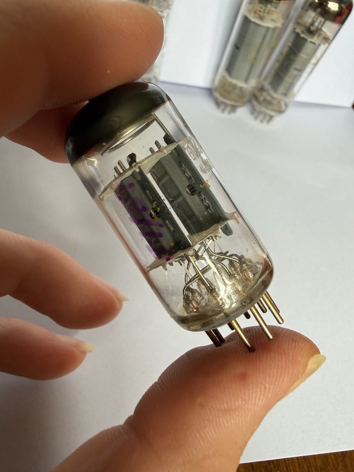 NOS 12AX7A / ECC83 Matsushita Mullard