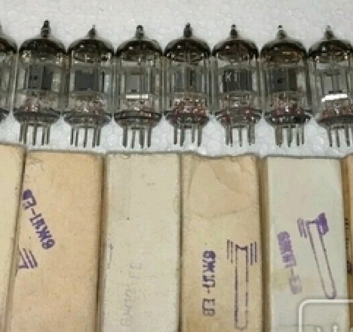 Lot 4 pcs 6J1P-EV Rocket ( 6ZH1P EF95 ) Soviet Vintage tube NOS NEW in box