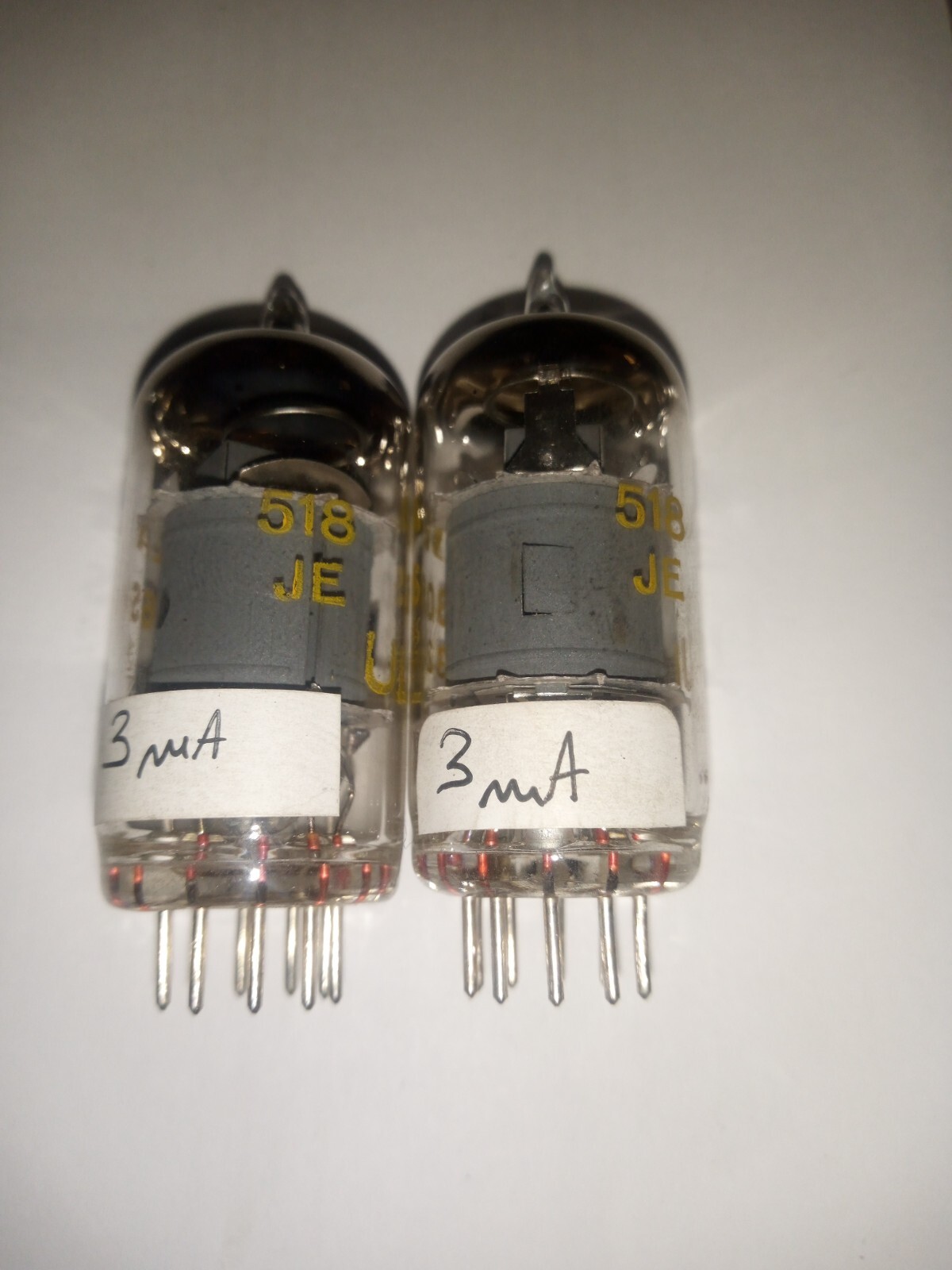 Balanced Super Pair Vintage Tesla EF806S Military 1971’y
