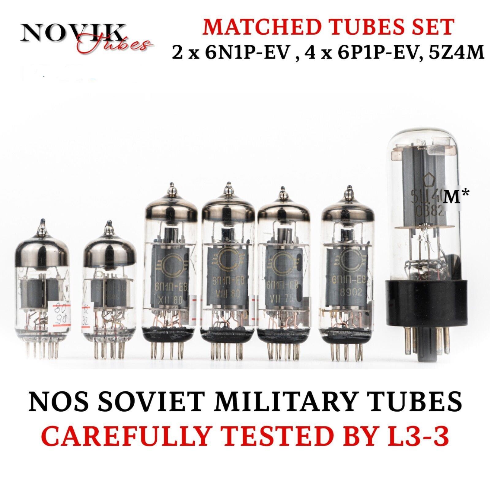 6p1 Amplifiers Amps Upgrade Matched Tubes 6p1p-EV 6n1p-EV 5z4m Soviet Nos