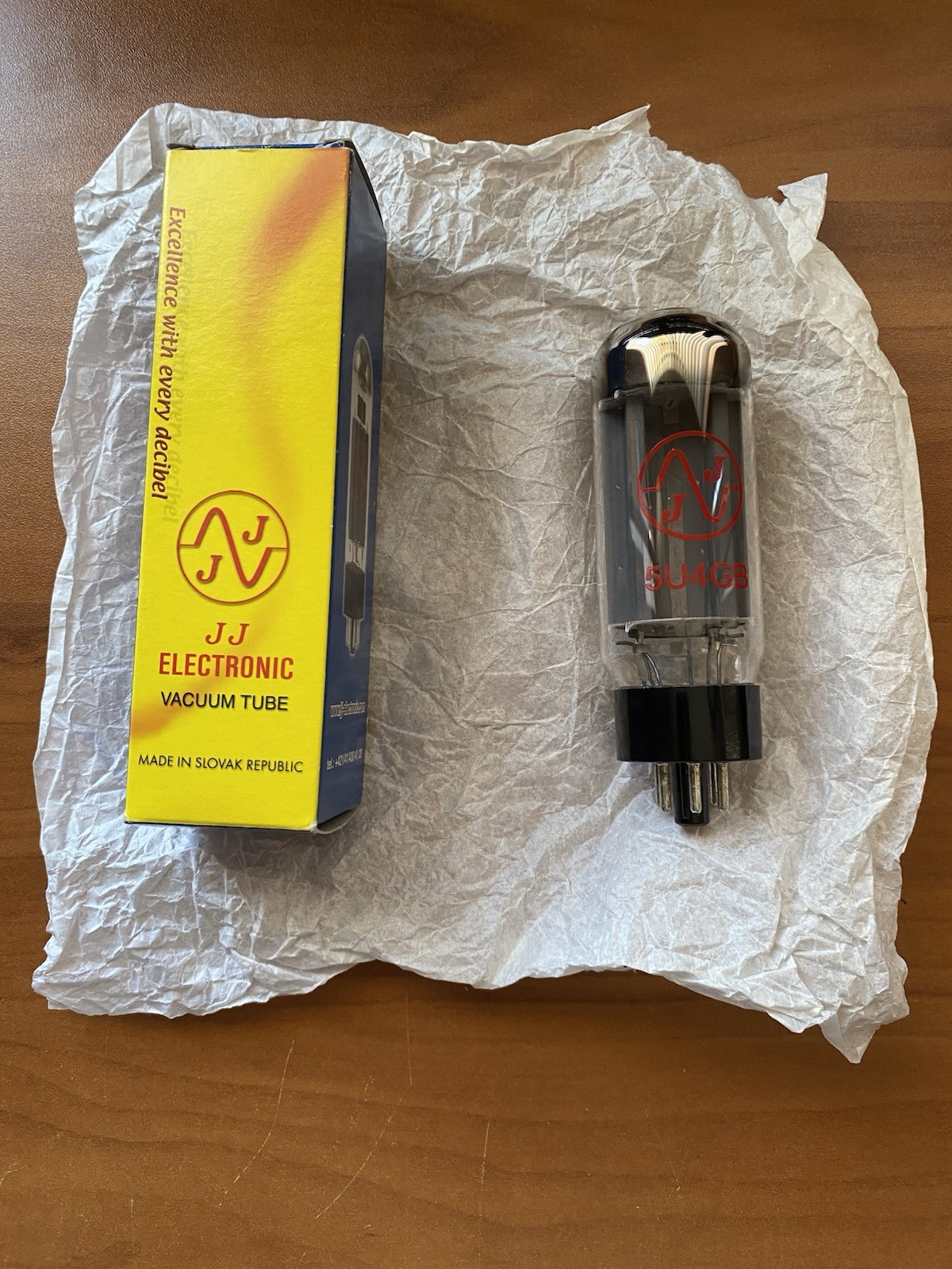 JJ Electronics 5U4GB Vacuum Tube