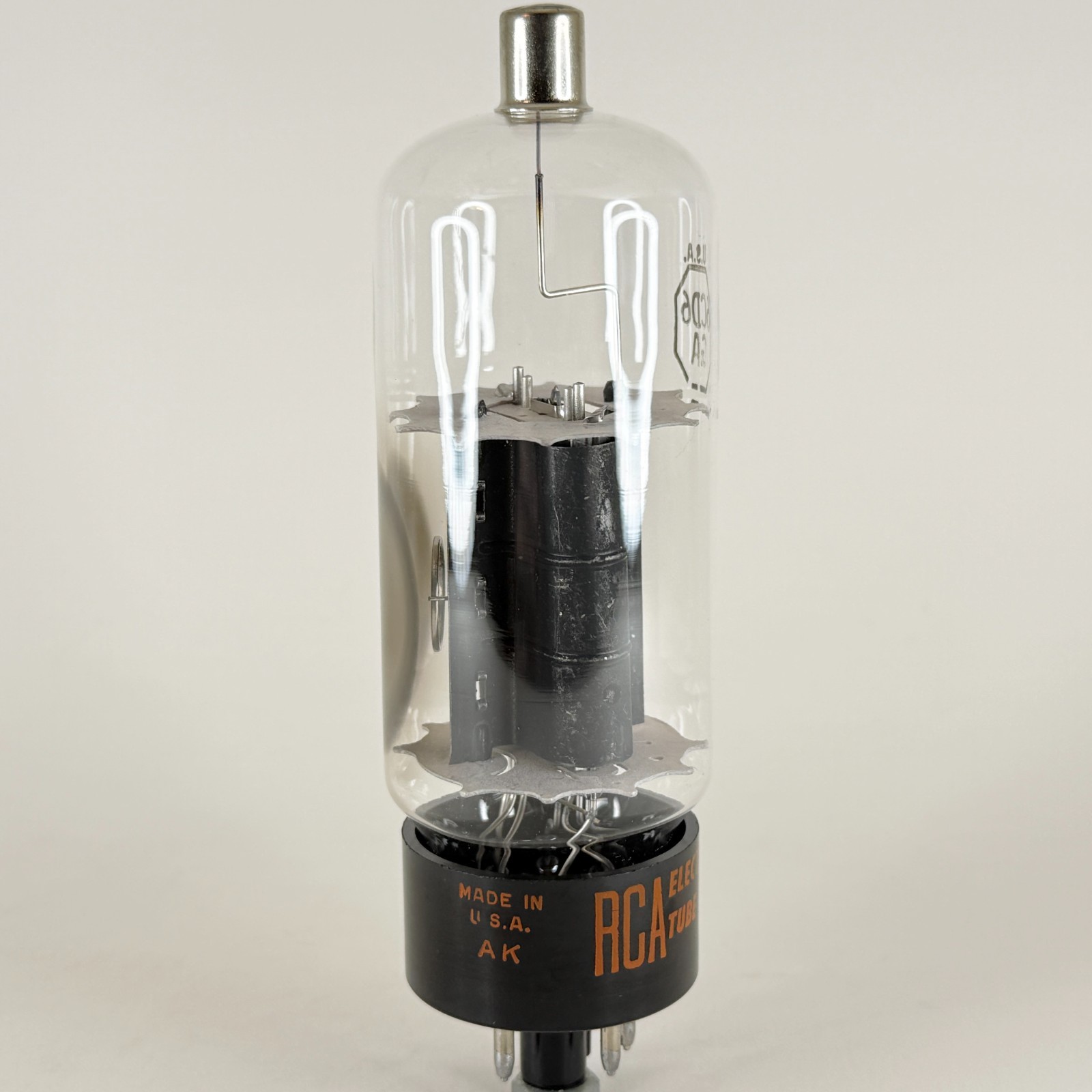 (1) Tested 1964 RCA 6CD6GA Tube with Box Date Code AK RCA 6CD6 GA Tube