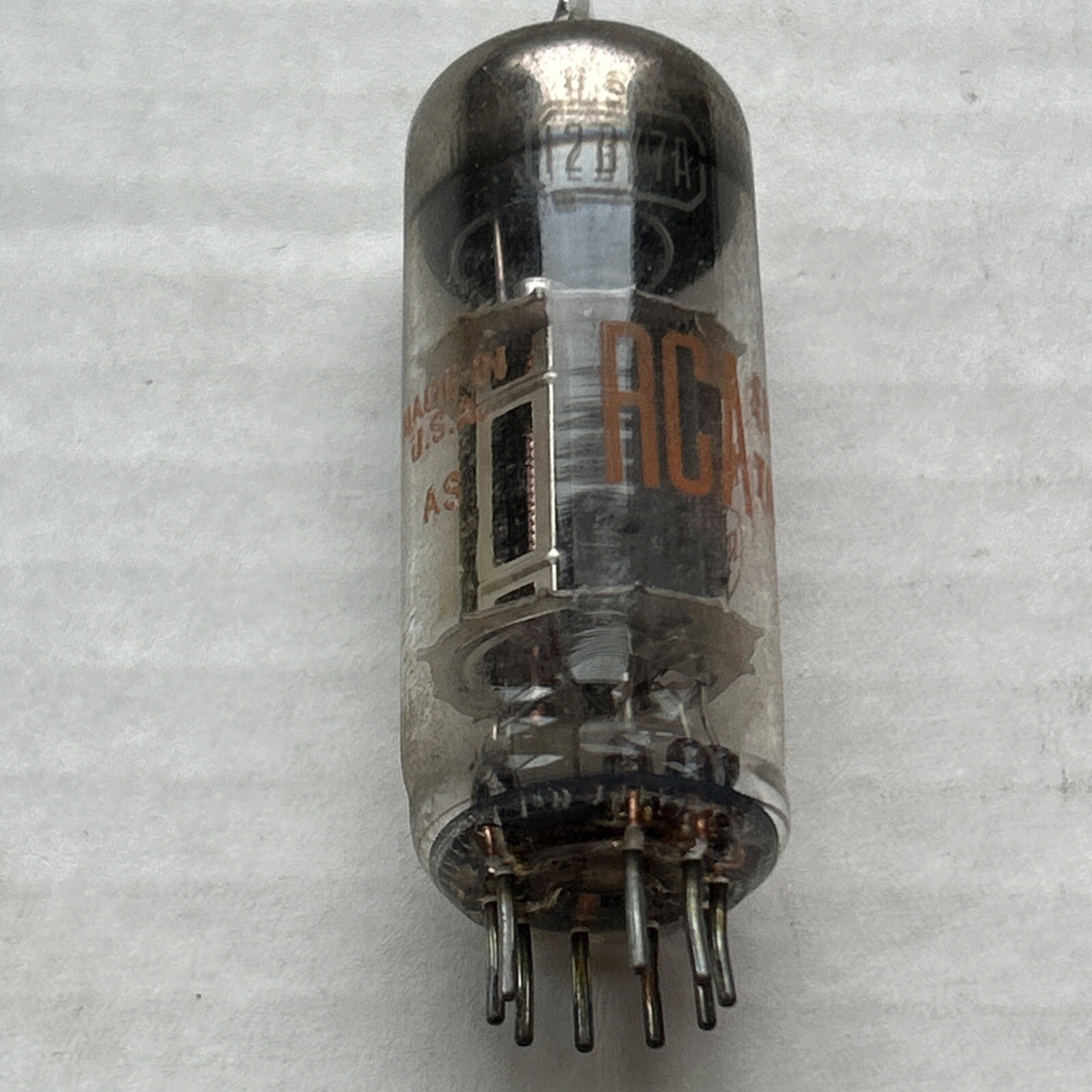 12BY7A An RCA Vacuum Tube Tested Great EL180 Ham Amateur Radios Audio Amp.