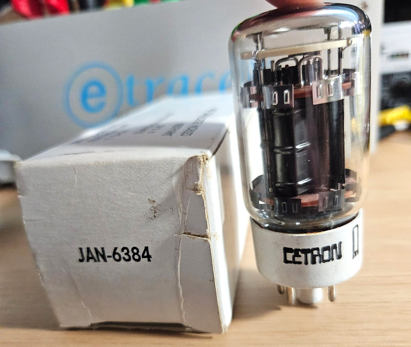 6384 BENDIX 6AR6 JAN SPECIAL QUALITY VINTAGE AUDIO TUBE *eTRACER #12B74