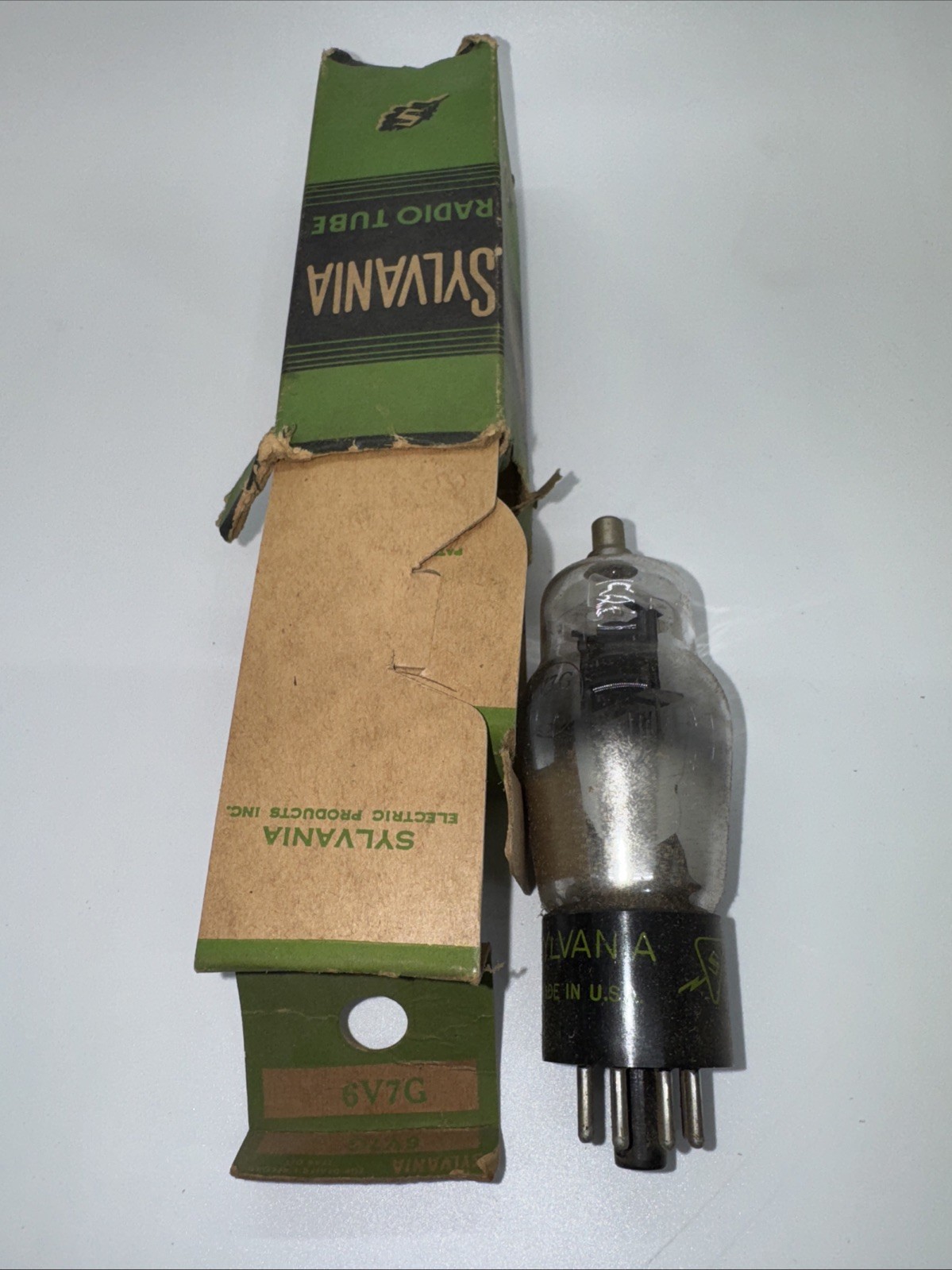 Sylvania 6V7G Tube Tested