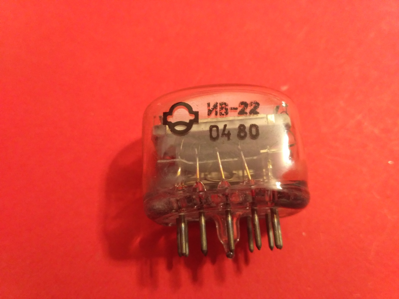 IV-22 IV22 ИВ-22 Nixie tube vintage VFD indicator ussr clock NOS SAME DATE 10pcs