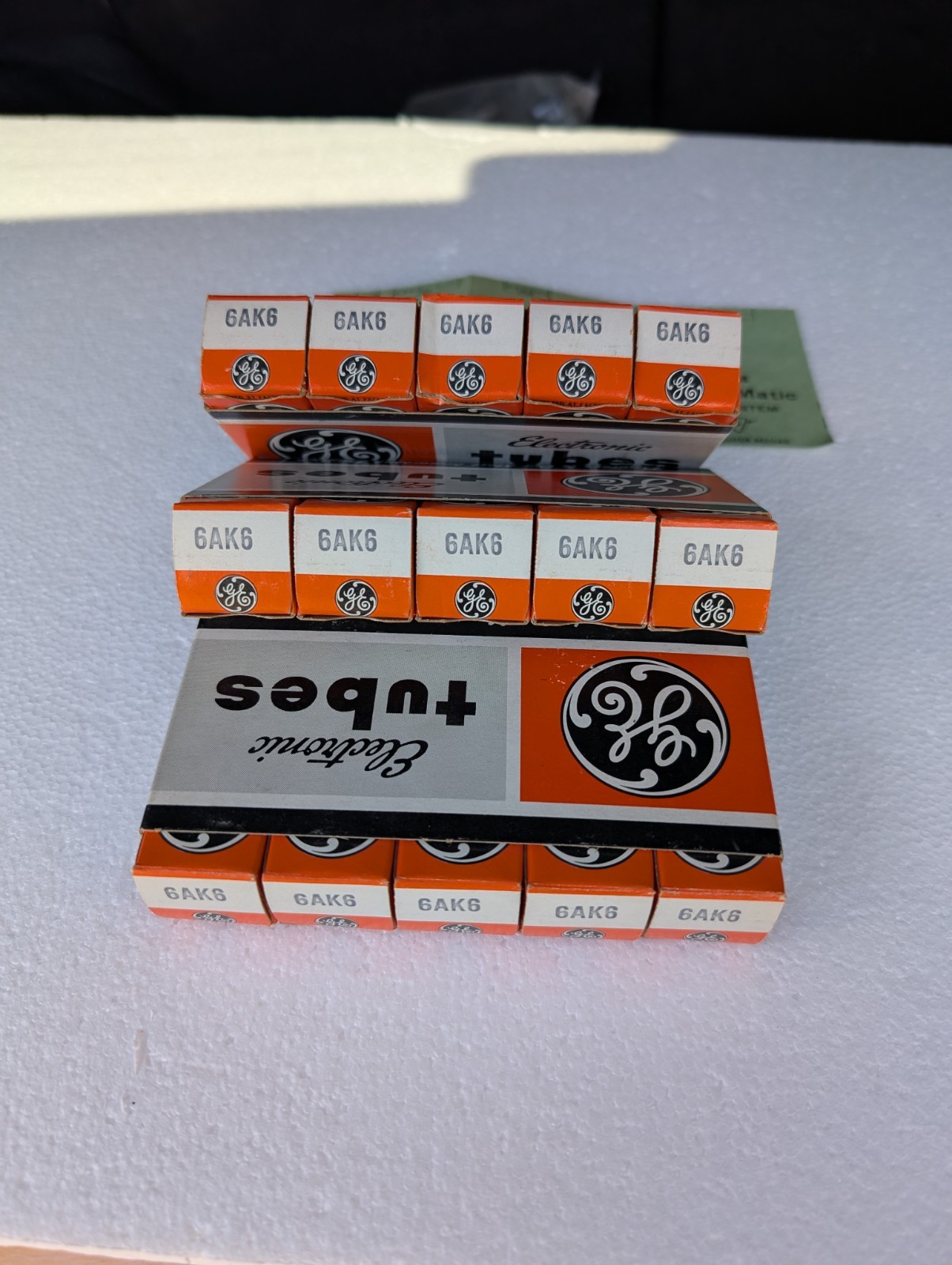 GE 6AK6 NOS Tubes Lot Of 15