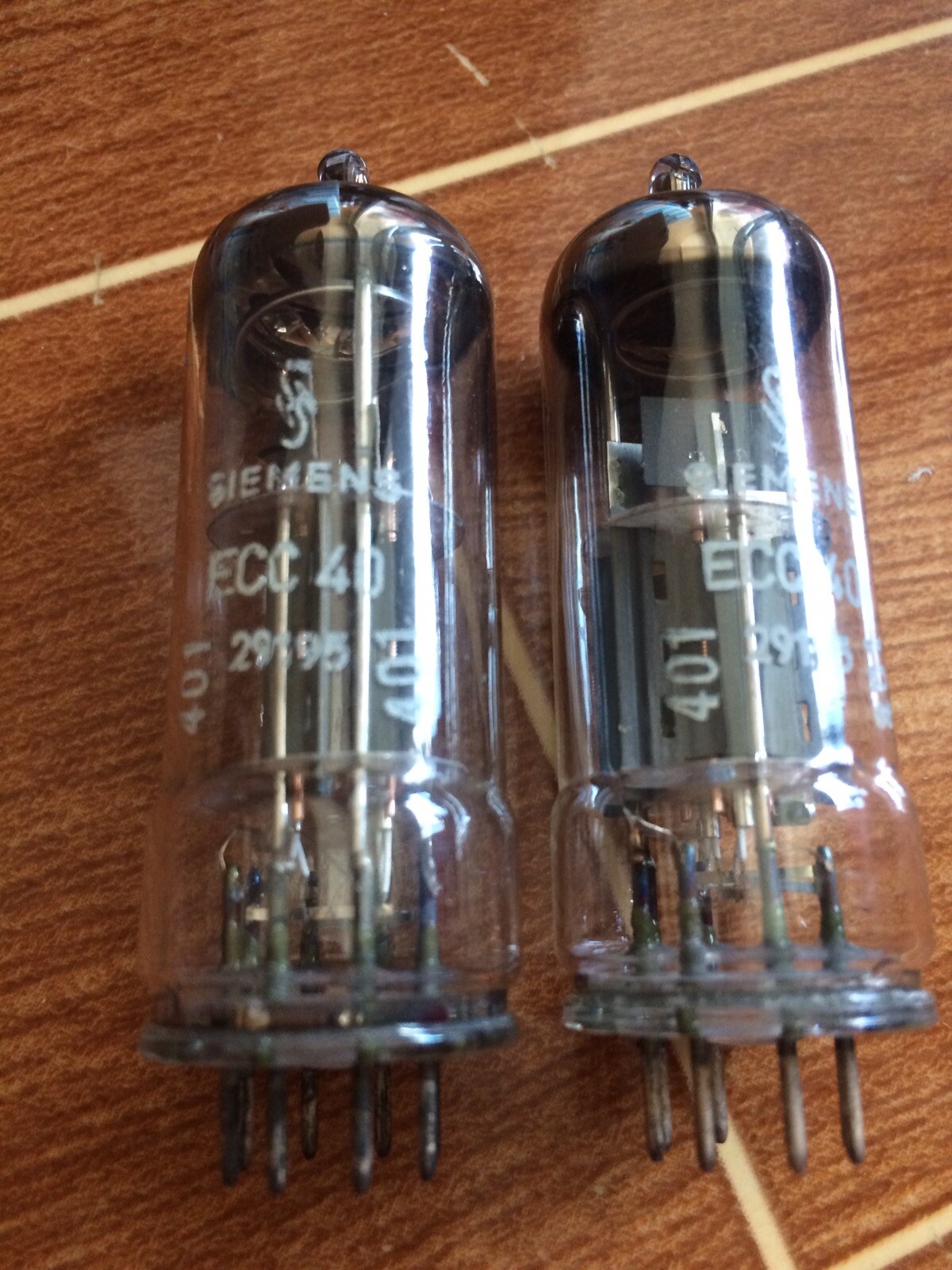 Siemens ECC40/CV3884 Matched Pairs, New Old Stock, New in Box. Stunning Tubes