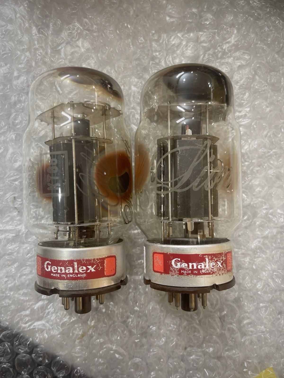 Genalex Gold Lion KT88 6550 Triple O Getter Tested NOS Matched Pair