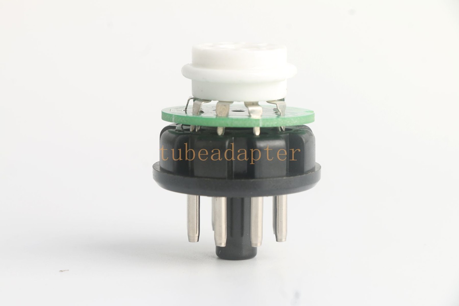 Pair 2pc 6V6 6F6(amp socket) to 6973 tube converter adapter