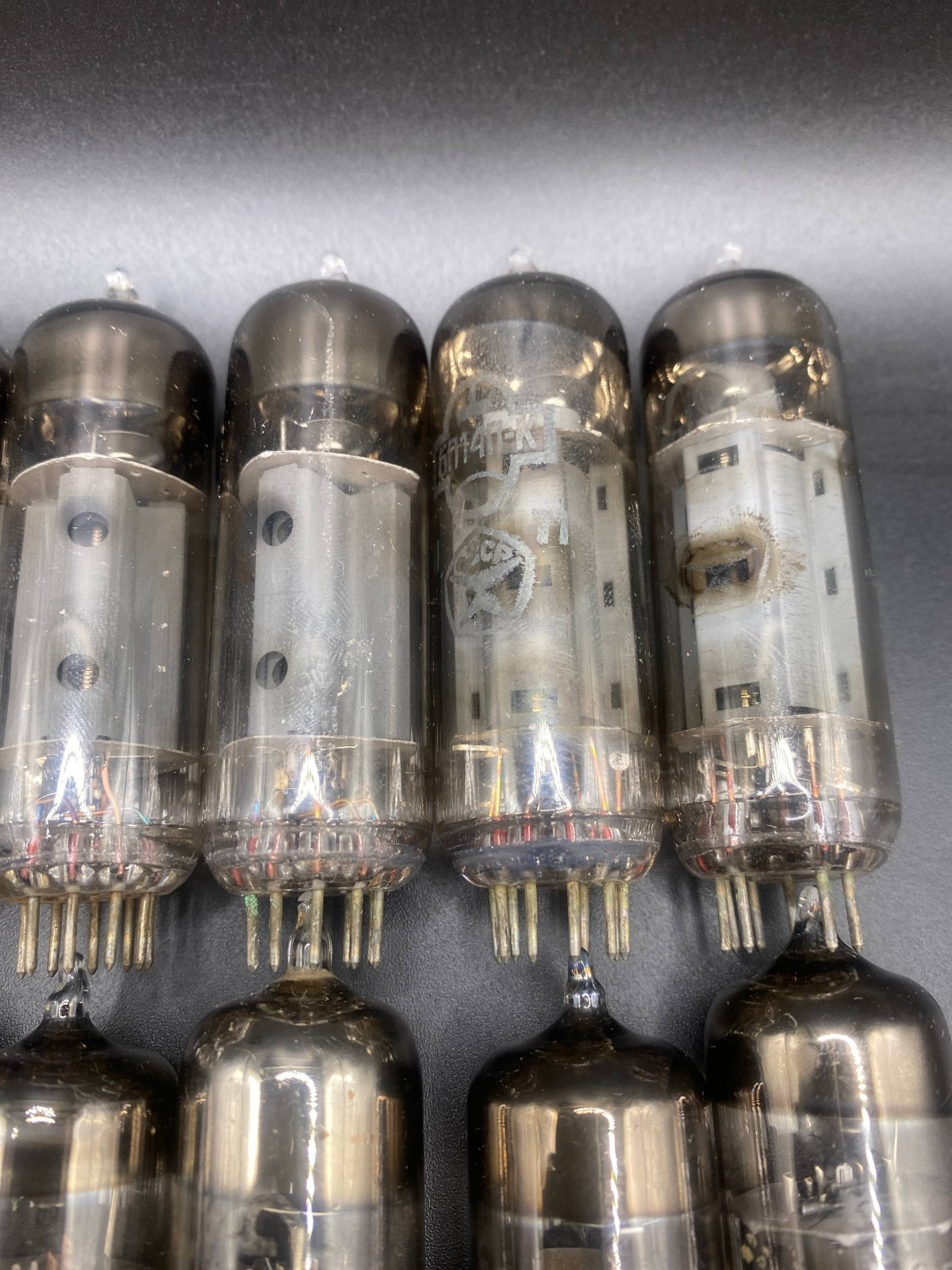 10pcs Vacuum Tubes USED 6P43P-E 2x 6P14P-K 2x 6P14P-EV 6P15P 6F4P 6I1P 6F5P 6R4P