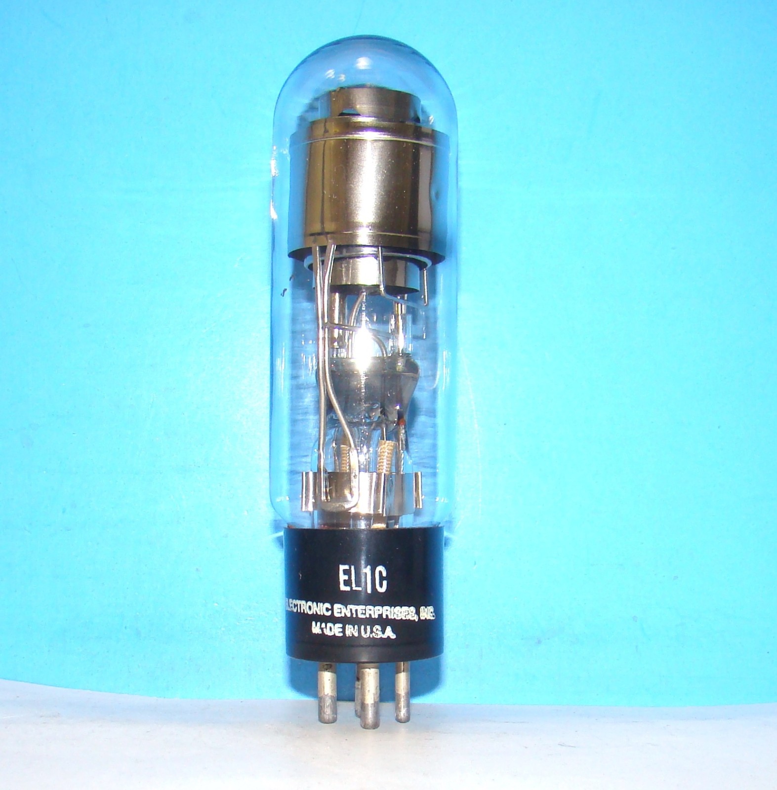 Type No EL1C Electronic Enterprise vintage audio radio vacuum tube valve 3B22