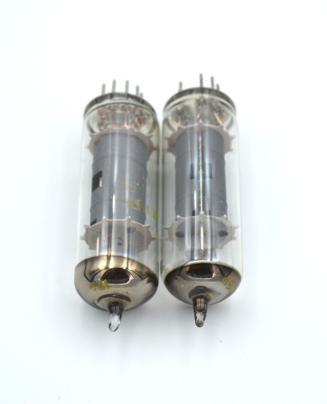 EL84 TESLA O-getter Matched Pair Old Version tube 6P14P 7189 6BQ5 Strong