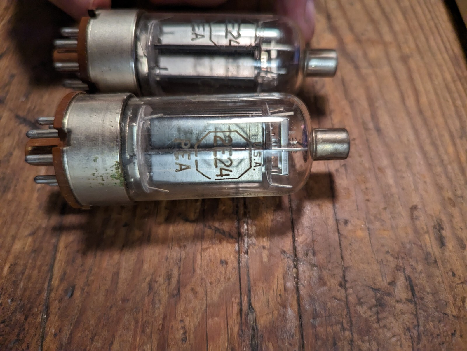 RCA 2E24 LEB Radiotron Electron Tube – 2 Count – Made in USA 