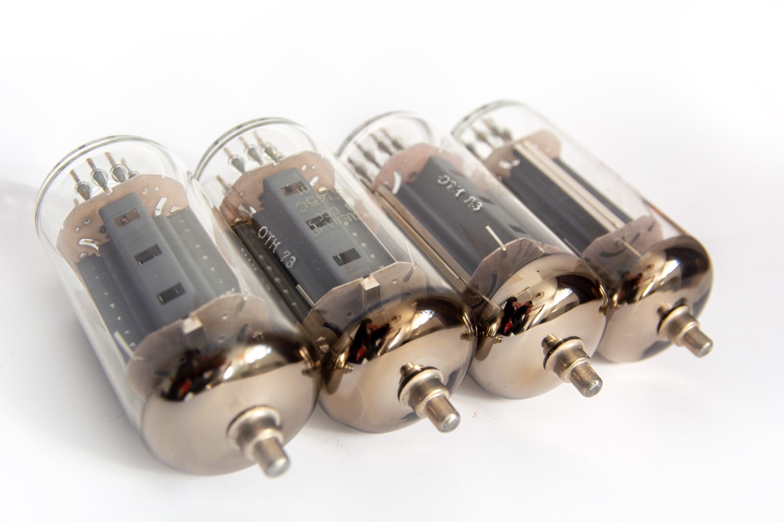 Matched QUAD 6P45S Output Tetrode NOS tube EL509 EL519 6KG6. 4pcs