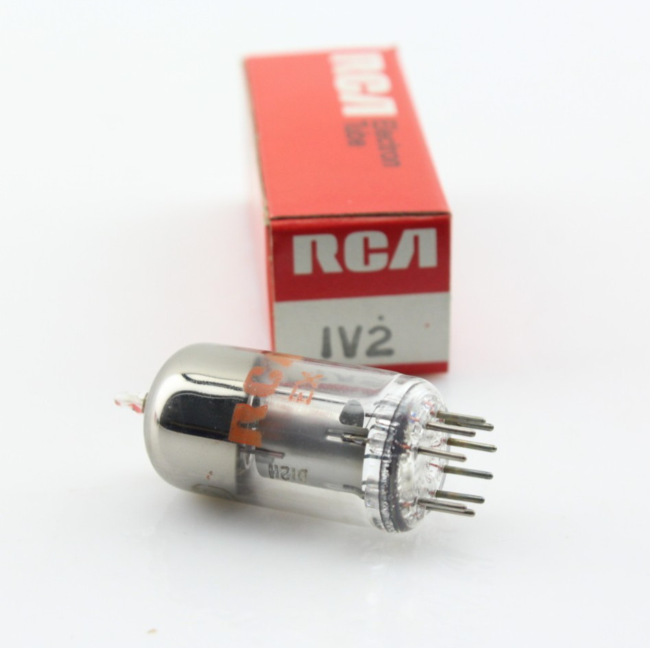 New Qty 1 RCA 1V2 O Getter Vintage NOS Made in USA Tube