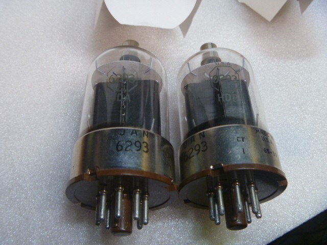 6146 Vacuum Tube equivalent: RCA JAN 6293, Heavy Duty Version of 6146 Qty: (2)