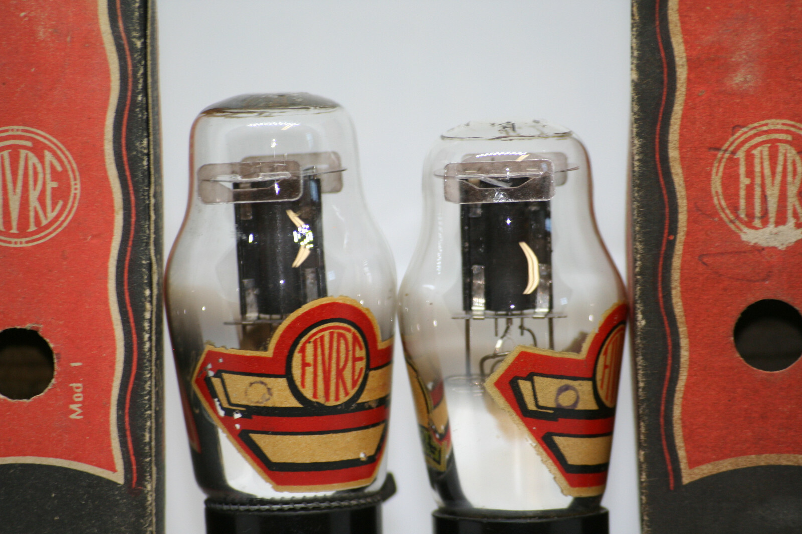 76 tube pair Fivre Italy preamp tubes amplifier black type 45 amp vacuum 245 2a3