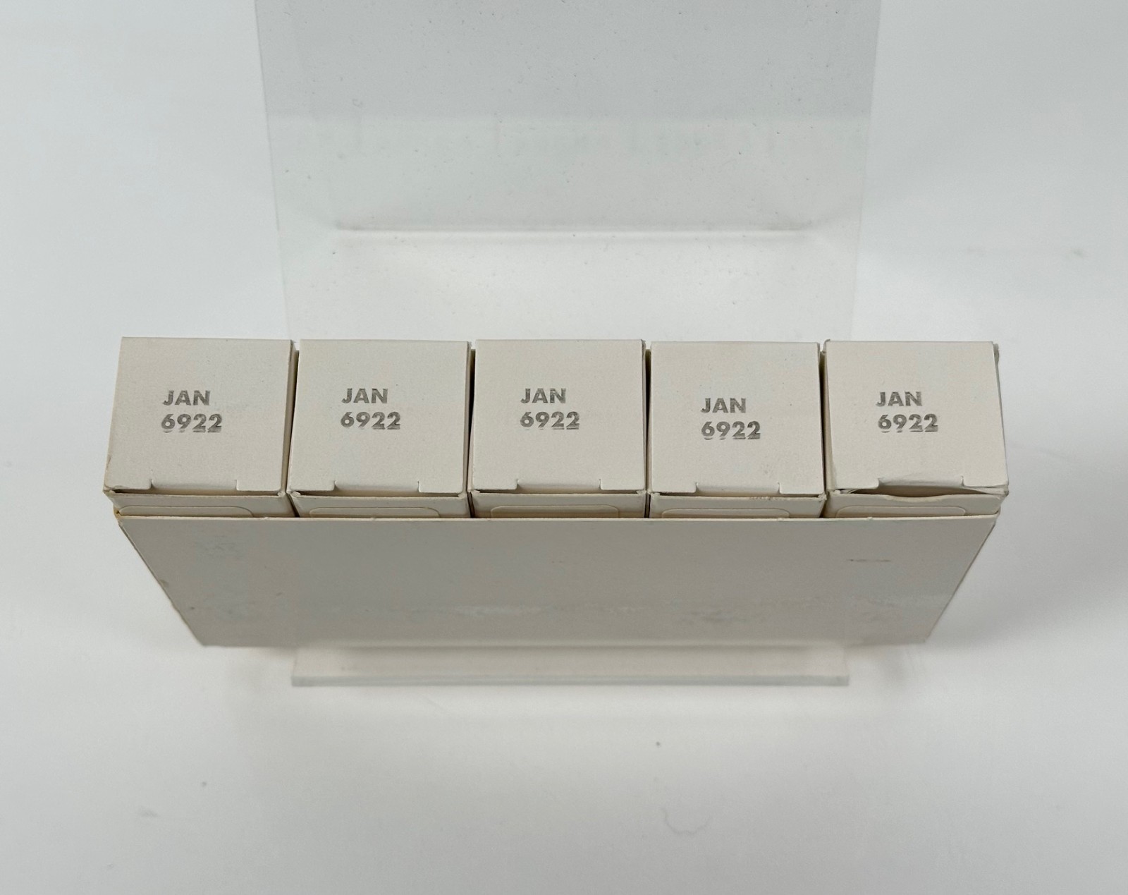 5 NOS Philips ECG JAN 6922 Vacuum Tubes / 8739 AFH — KT