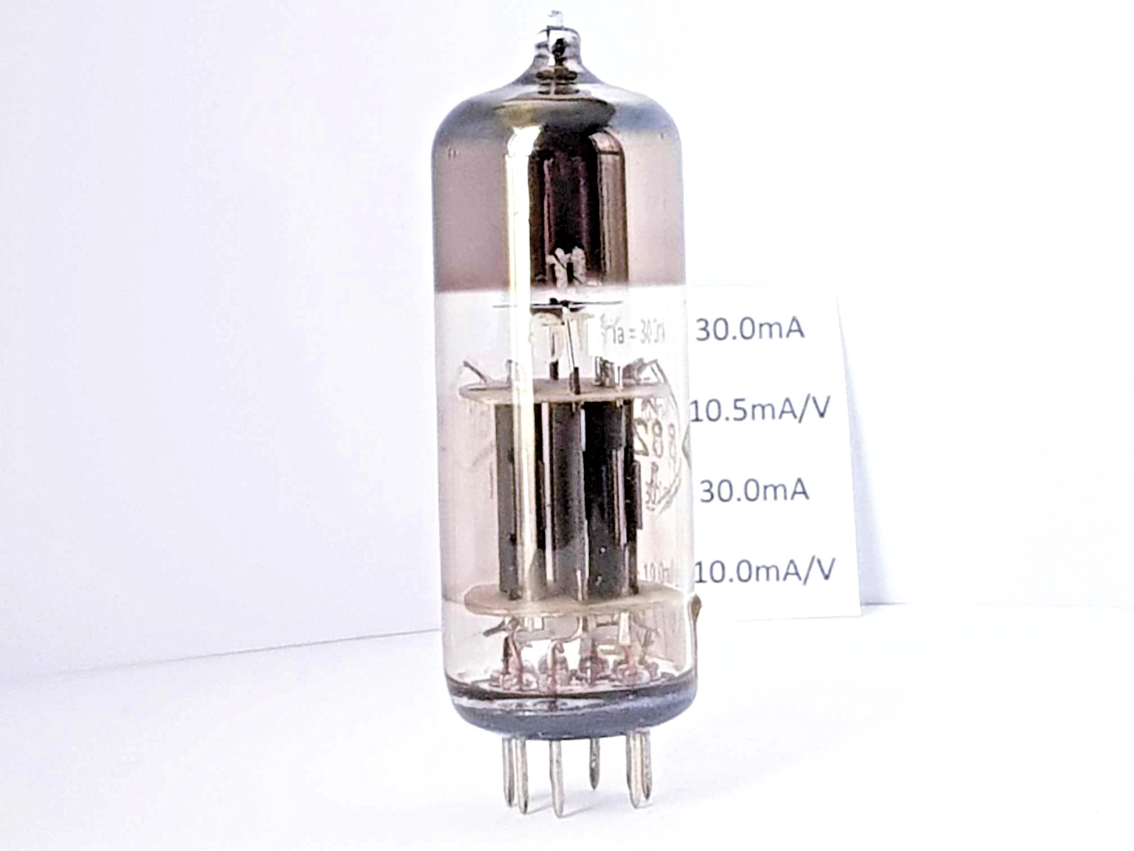 1 x 6N6P FOTON TESTED 1964y TUBE ECC99 E182CC SQUARE GETTER NEW