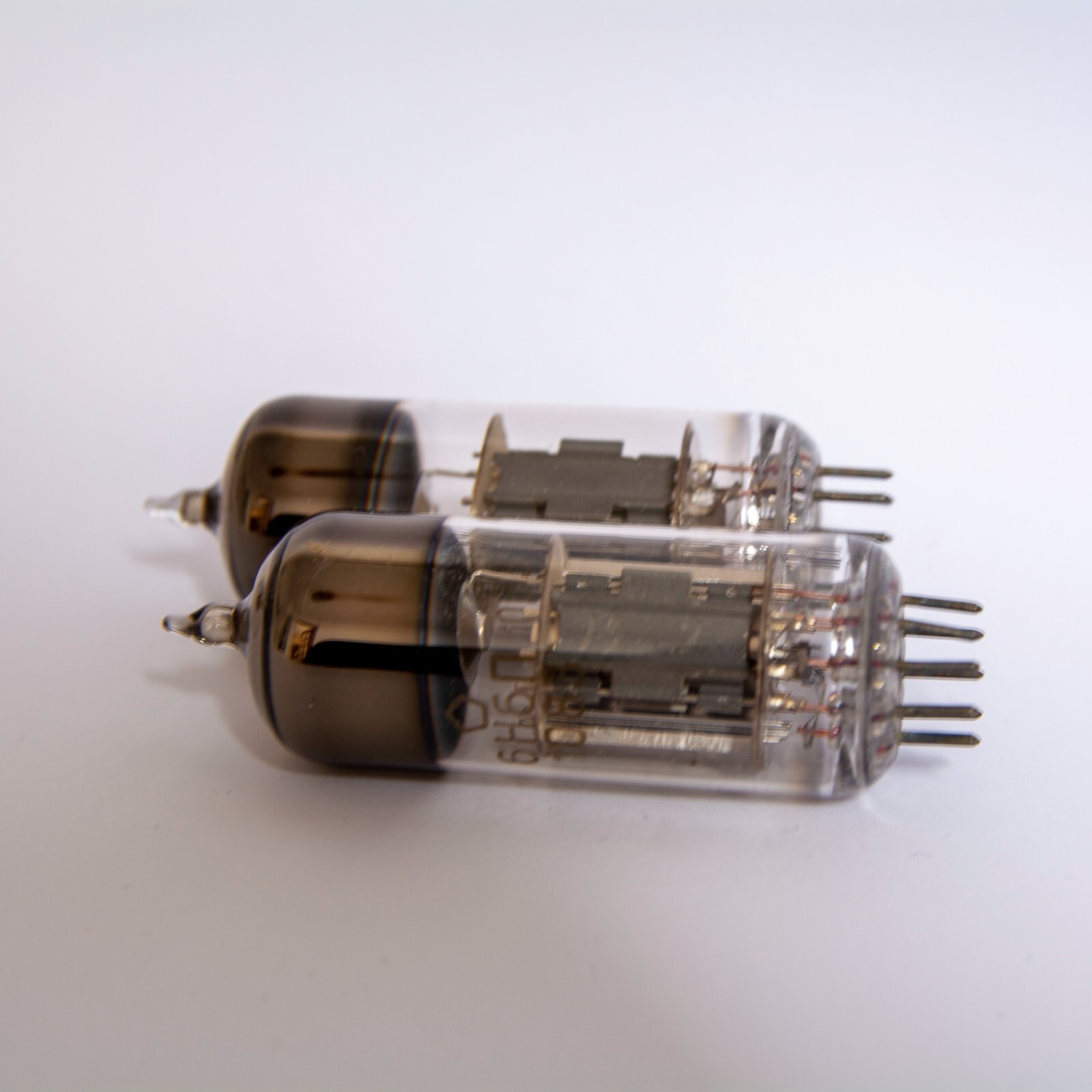 Matched Pair 6N6P ECC99 E182CC NEVZ Gold Grid Tubes for Little Dot MK Amps