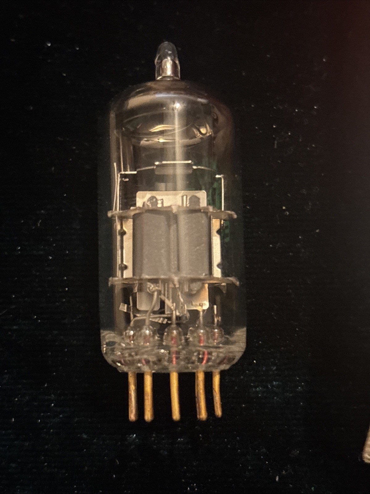 Dario Miniwatt La Radiotechnique ECC8100 Gold Pin Tube NOS Rare Special Quality