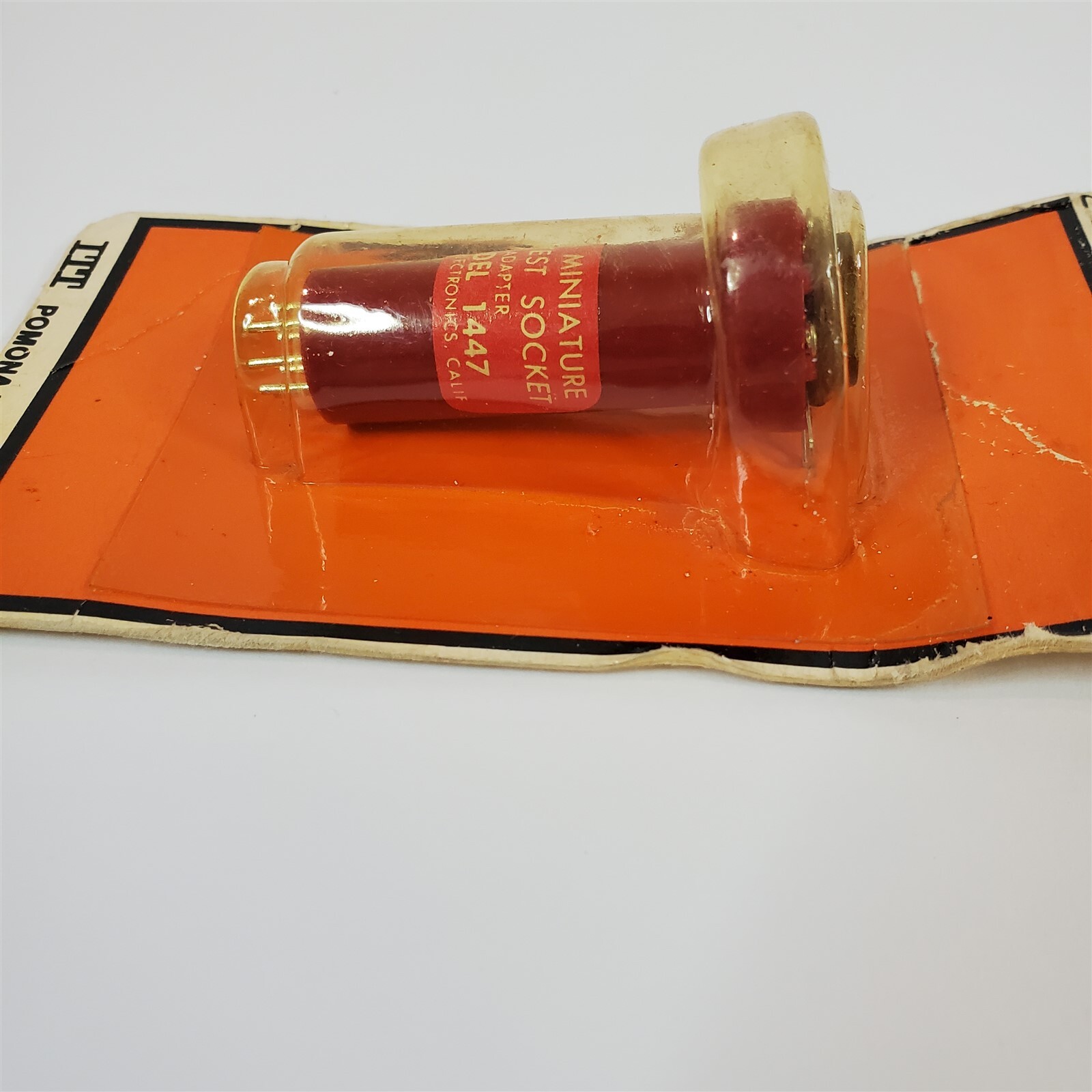 ITT Pamona 1447 Tall Test Socket Adapter for Captive/Telescopic Tube Shields NOS