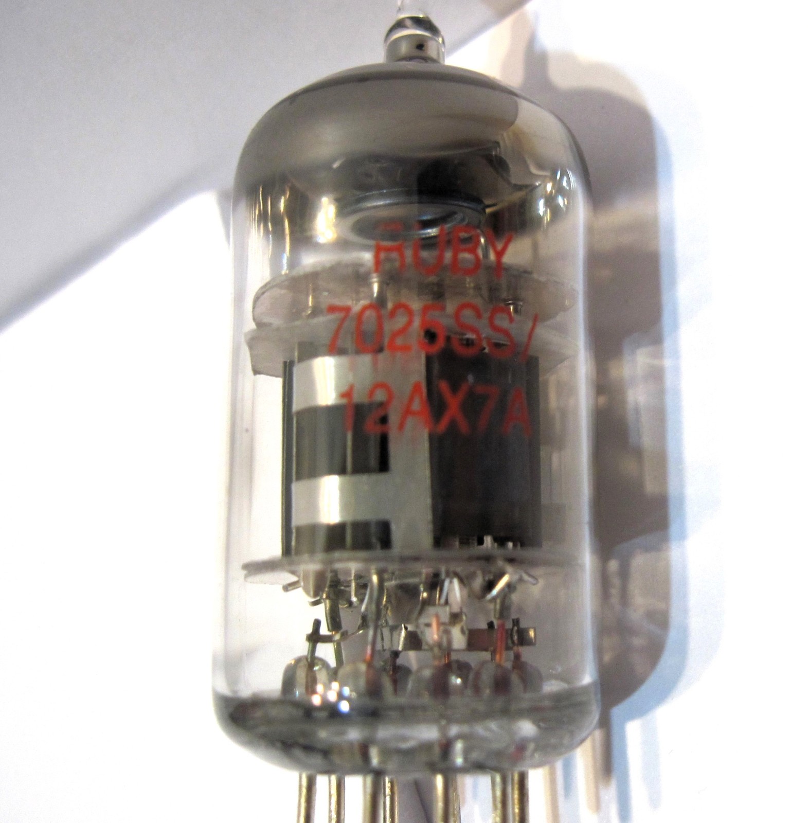 Ruby 12AX7a Preamp Vacuum Tube for Guitar/Audio Amplifiers Tested FAST SHIPPING