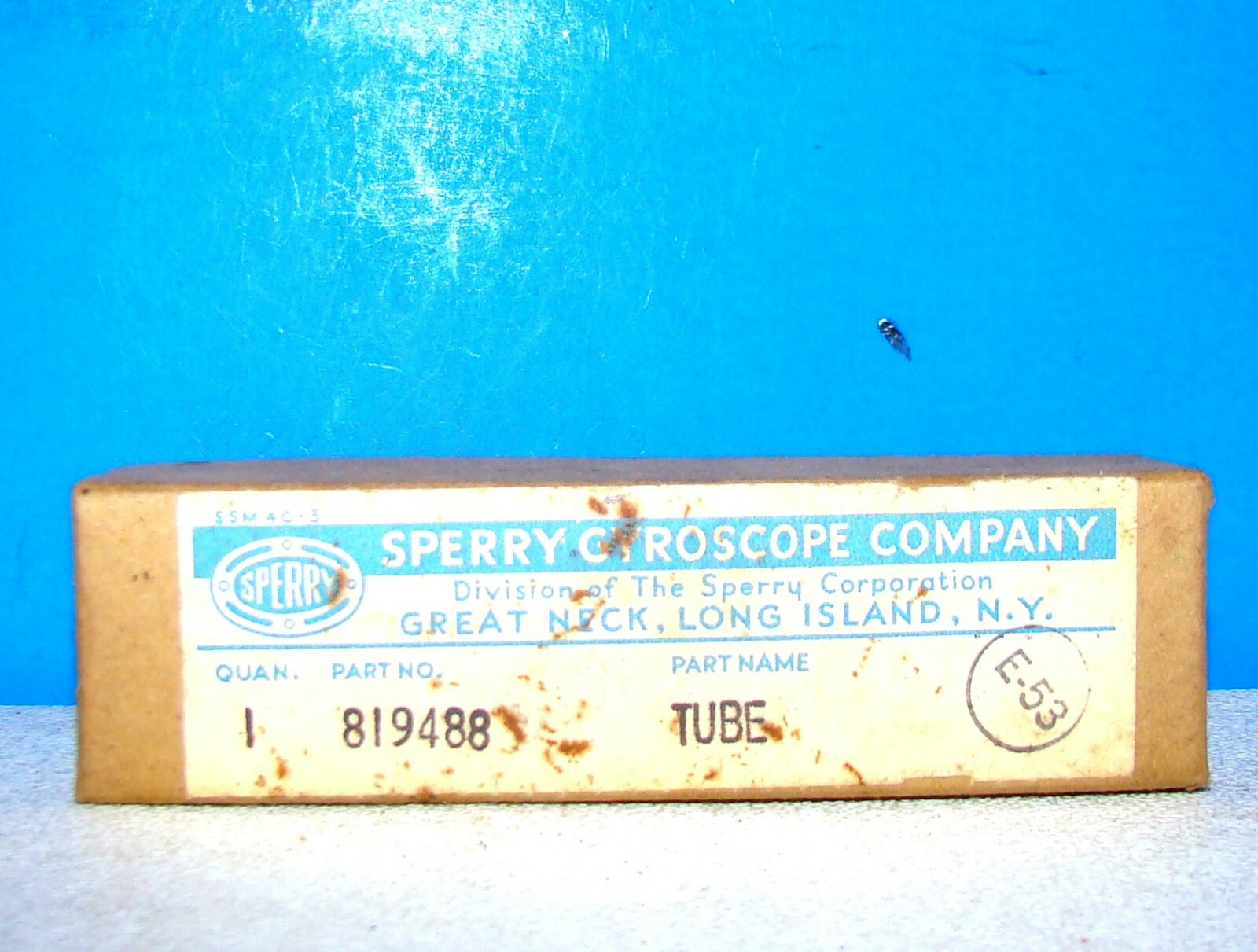 5638 JHS Sylvania NOS vacuum 1 tubes radio subminiature Sperry Gyroscope 5638