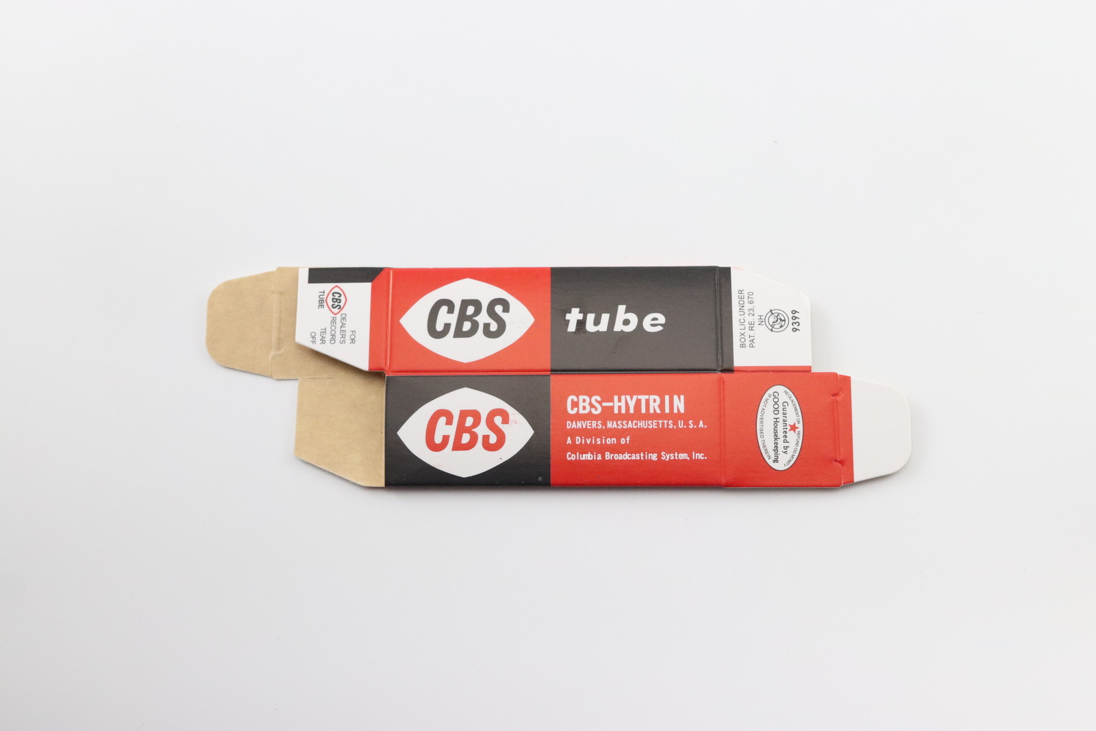 lot of 100 CBS TUBE BOX CARTON BOX FOR 12AU7 12AX7 12AT7 12AV7 12BH7 6X4 6DJ8