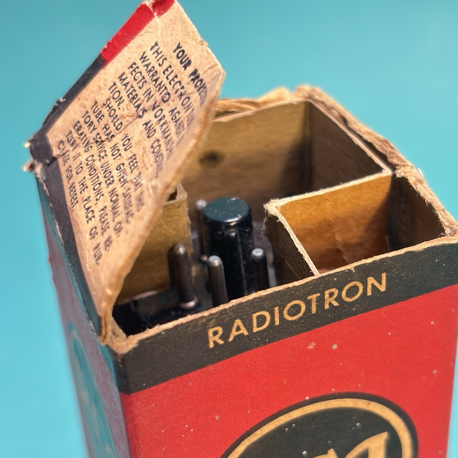 Vintage RCA Radiation Electron Tube And Parts See Descriptive NOS In Boxes