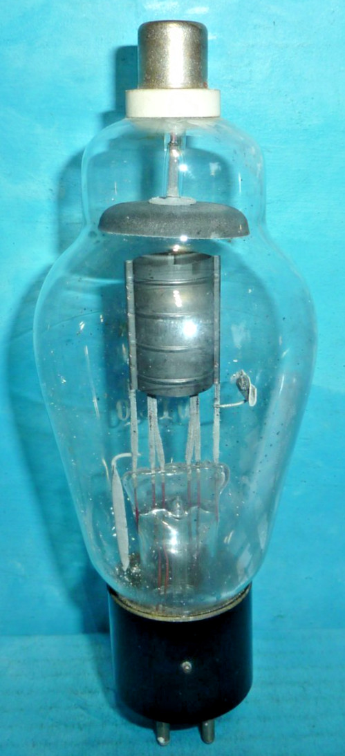 1 Hytron 866/866A Half-Wave Rectifier Tube Black Plates Foil D Getter Tested