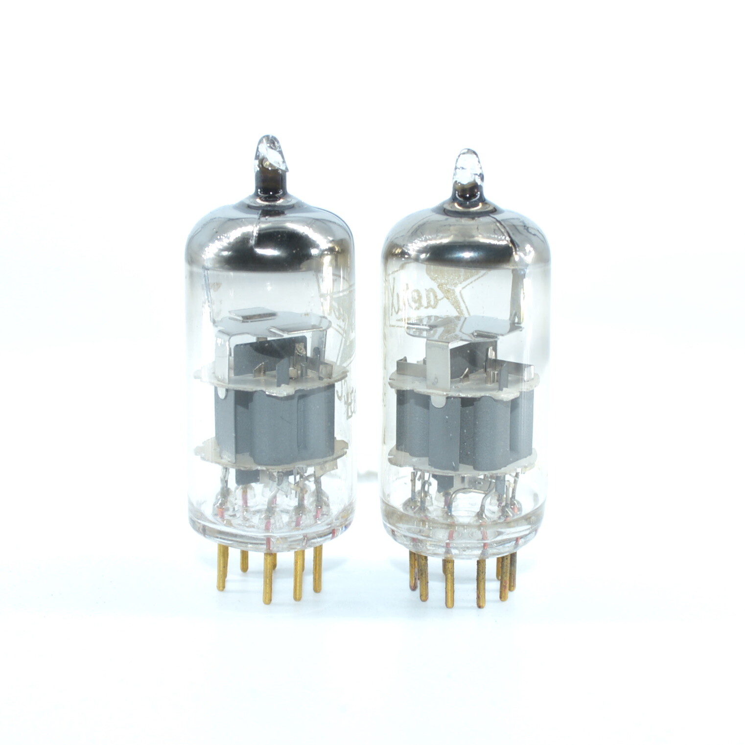 NOS E88CC 6922 Matched Pair Philips Heerlen Holland Ultimate ECC88 6DJ8 Tubes