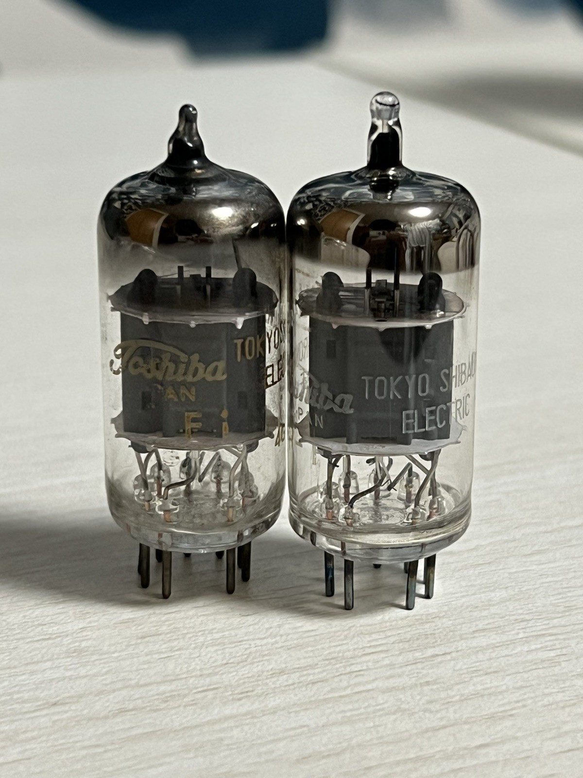 2 x 12AU7A TOHIBA Hi-Fi TESTED Vacuum Tube