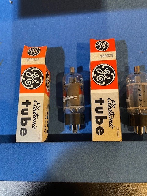 General Electric 6CD6GA Beam Power Tubes