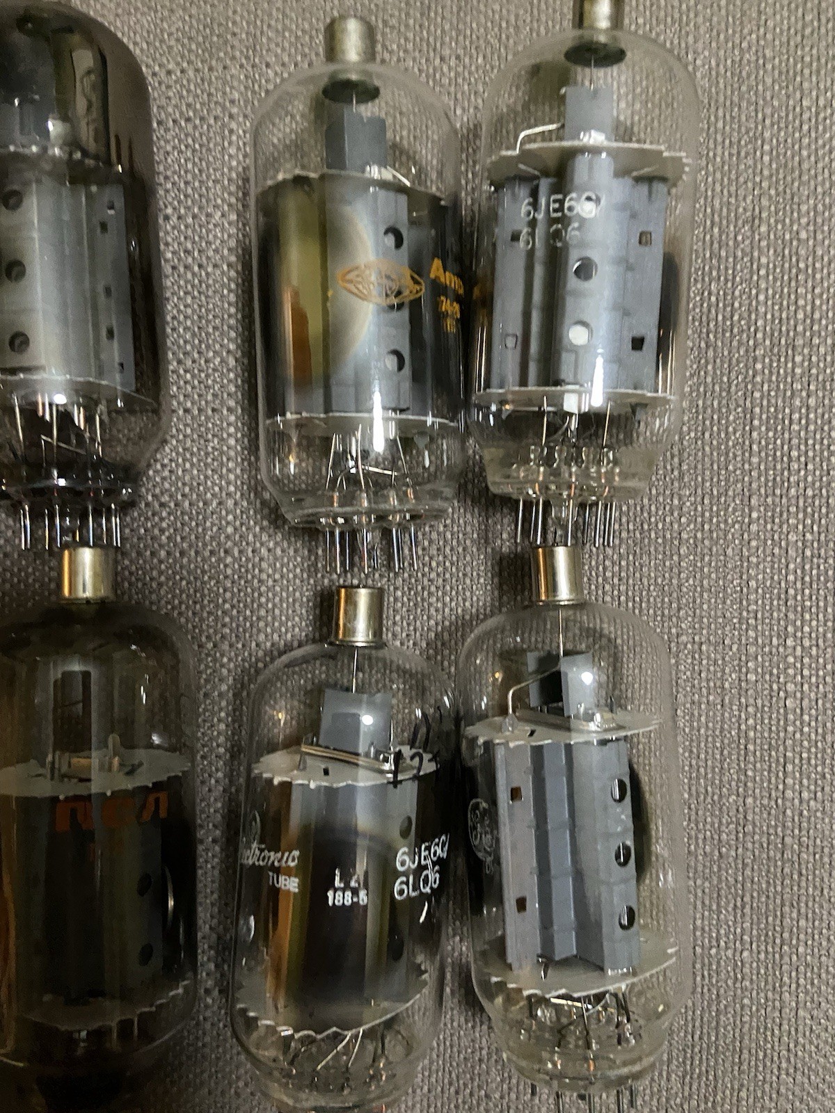 6je6c / 6lq6 tube Lot (low Emissions Test Results) USED