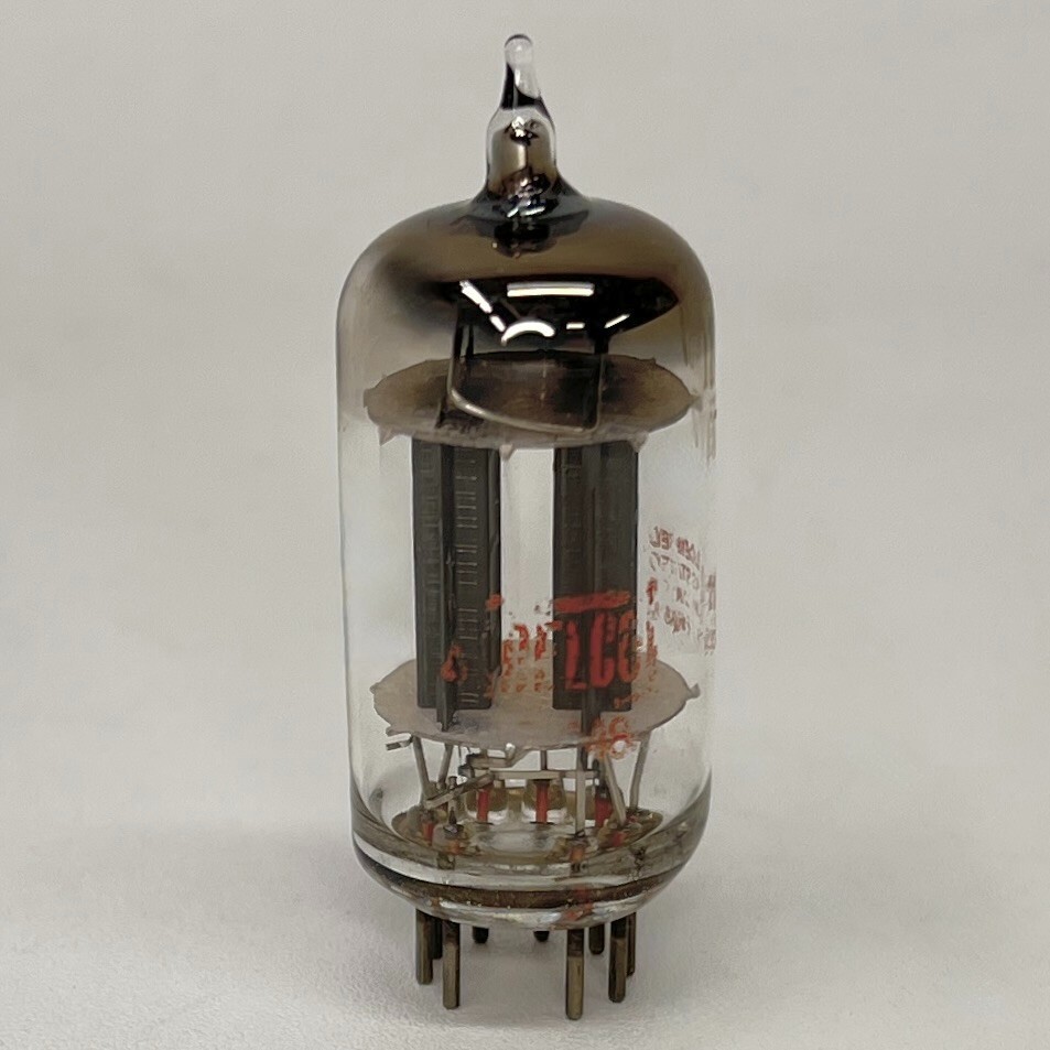 (1) Tested Delco 12AU7 Tube 12AU7 Medium Mu Twin Triode Tube