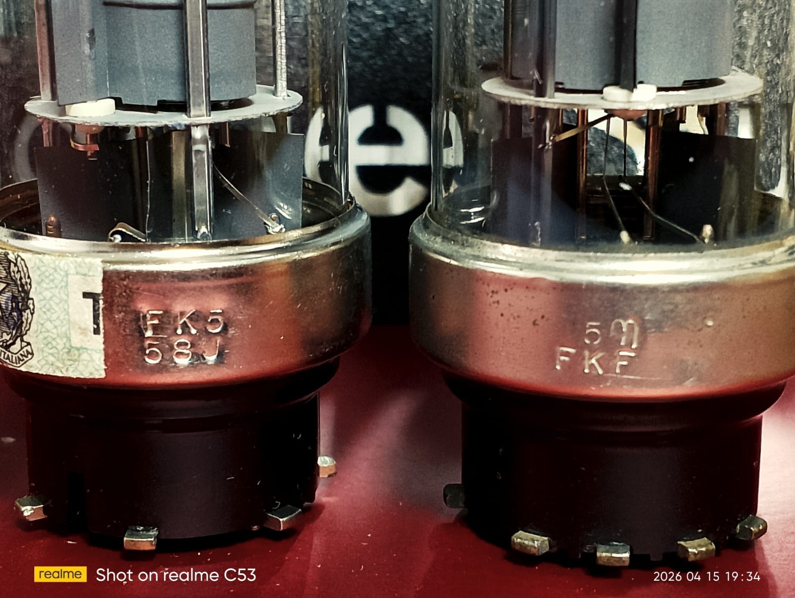 PHILIPS 4699 EL6 (EL34) ’50s PAIR NOS NIB Amplitrex “VACUUM TUBE”