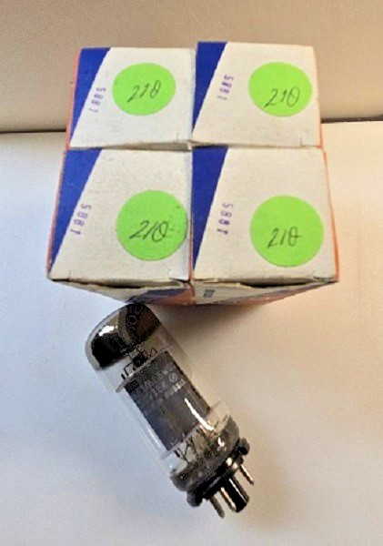 SOVTEK 5881/ 6L6WGC Audio Tubes RUSSIA 1990’s – NOS