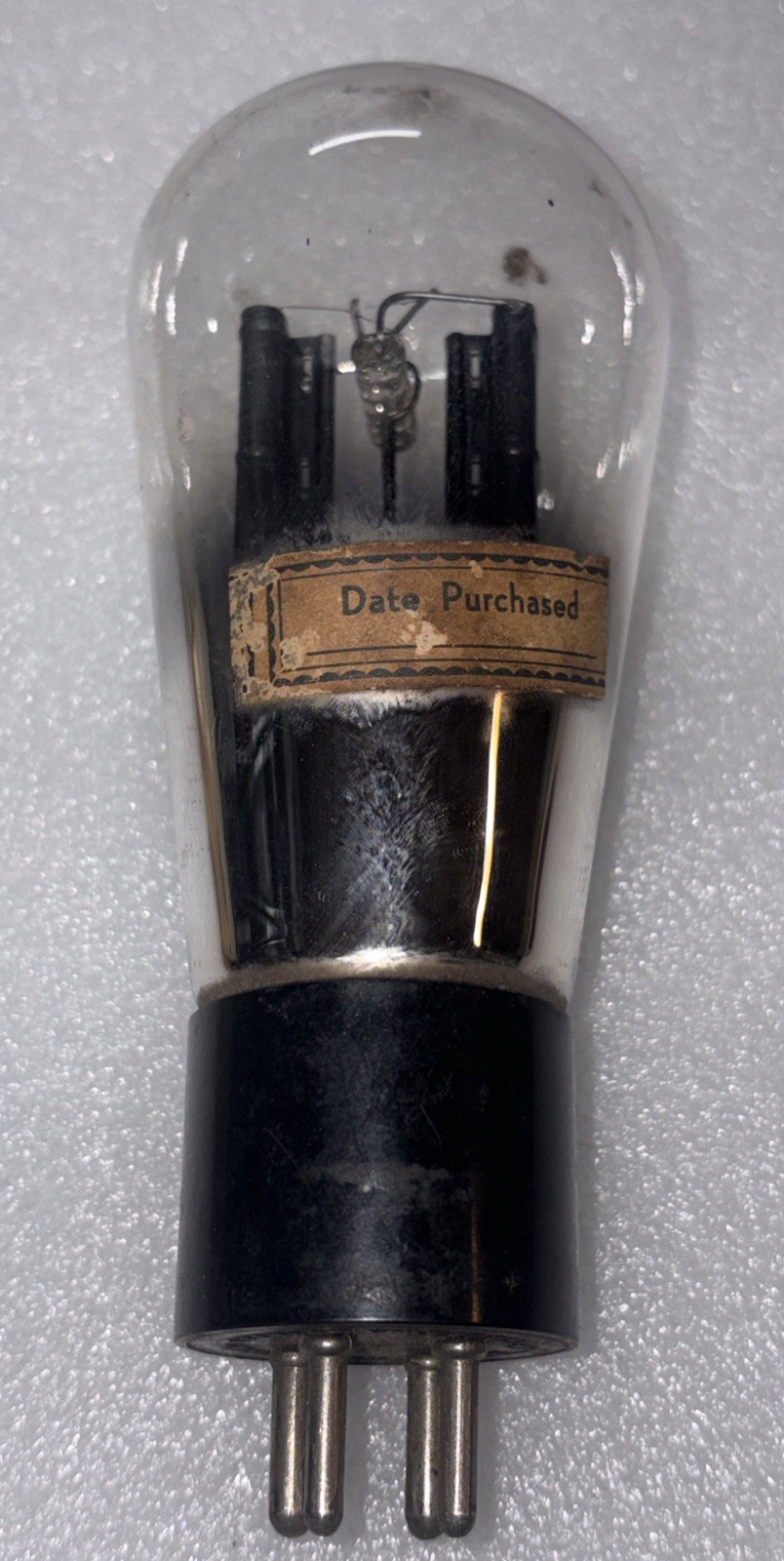 Super Airlines Type 80 Engraved Base Globe Rectifier Tube Tested Strong