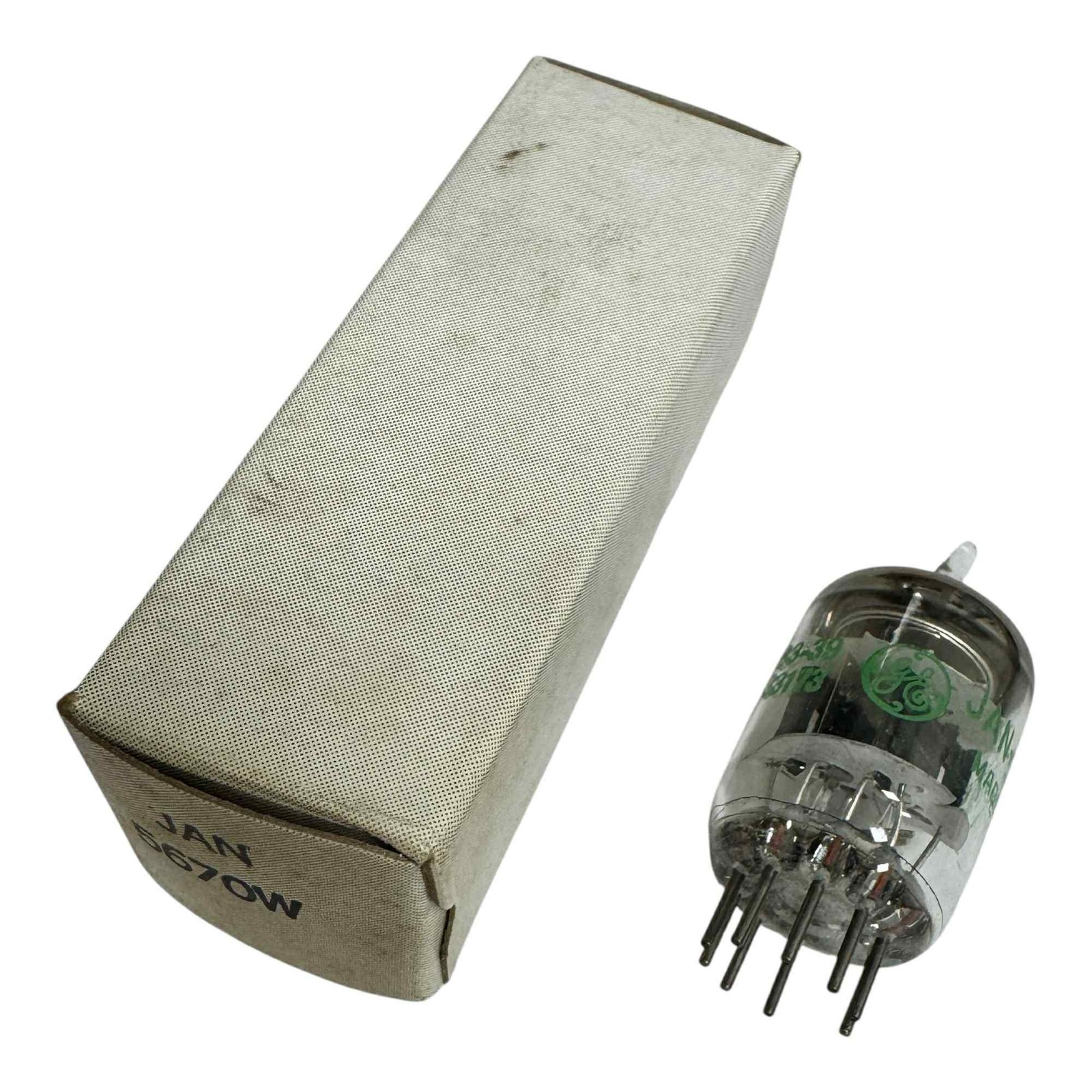 JAN 5670W General Electric Electron Vacuum Tube Valve