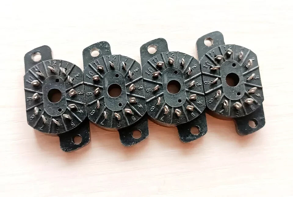 PL31A-P ПЛ31A-П soviet Vintage Tube Socket IN12A IN12B IN15A IN15B