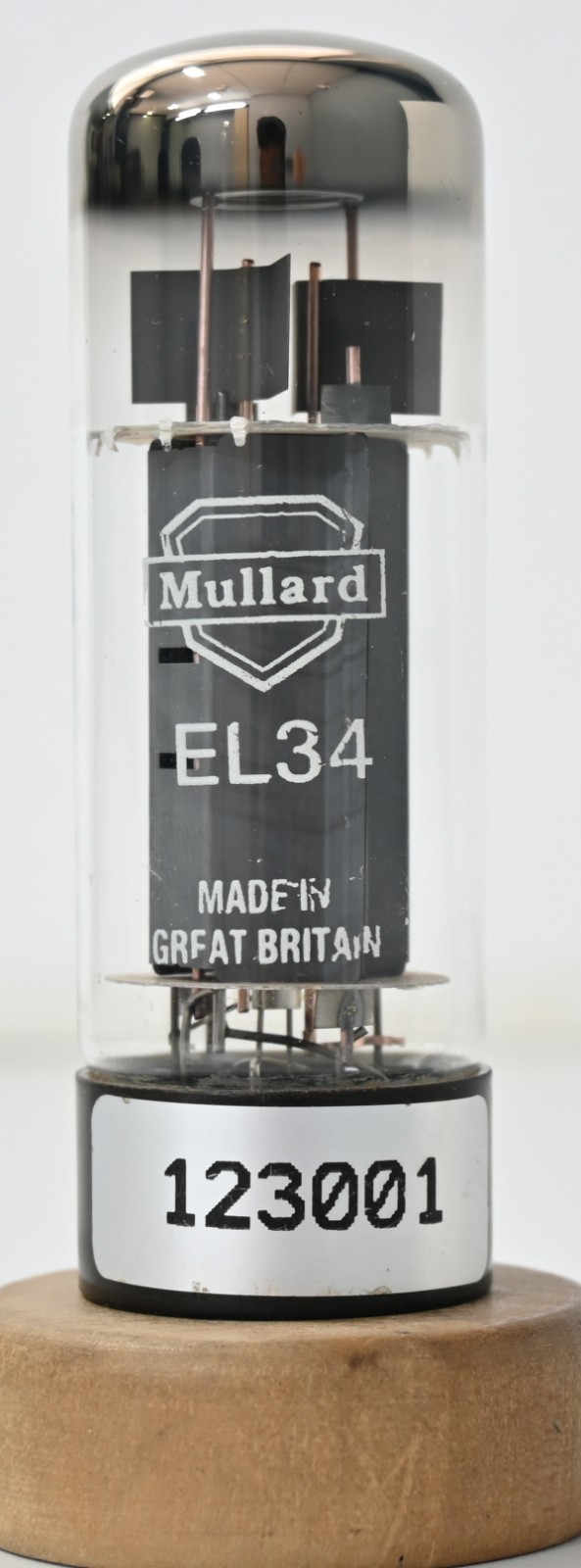 Mullard EL34 Welded Grey Plate Made in Great Britain Amplitrex Tested Qty 1 Pc
