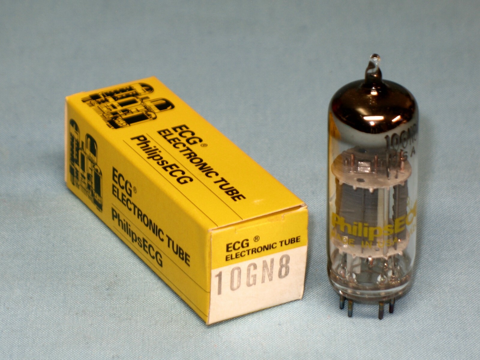 VACUUM TUBE ~ 10GN8 ~ PHILIPS / ECG ~ NOS ~ 10GN8