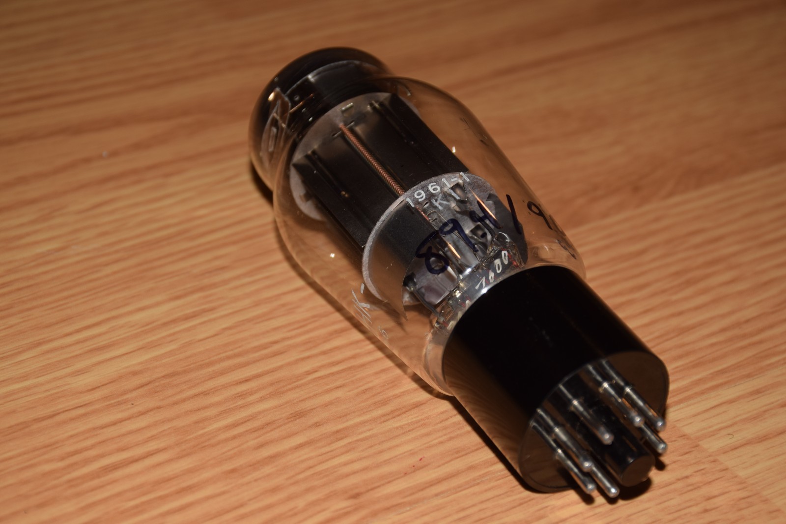 6AS7G NEC Nippon WE Japan Vintage Coke Bottle Power Tube Headphone Amp STRONG!