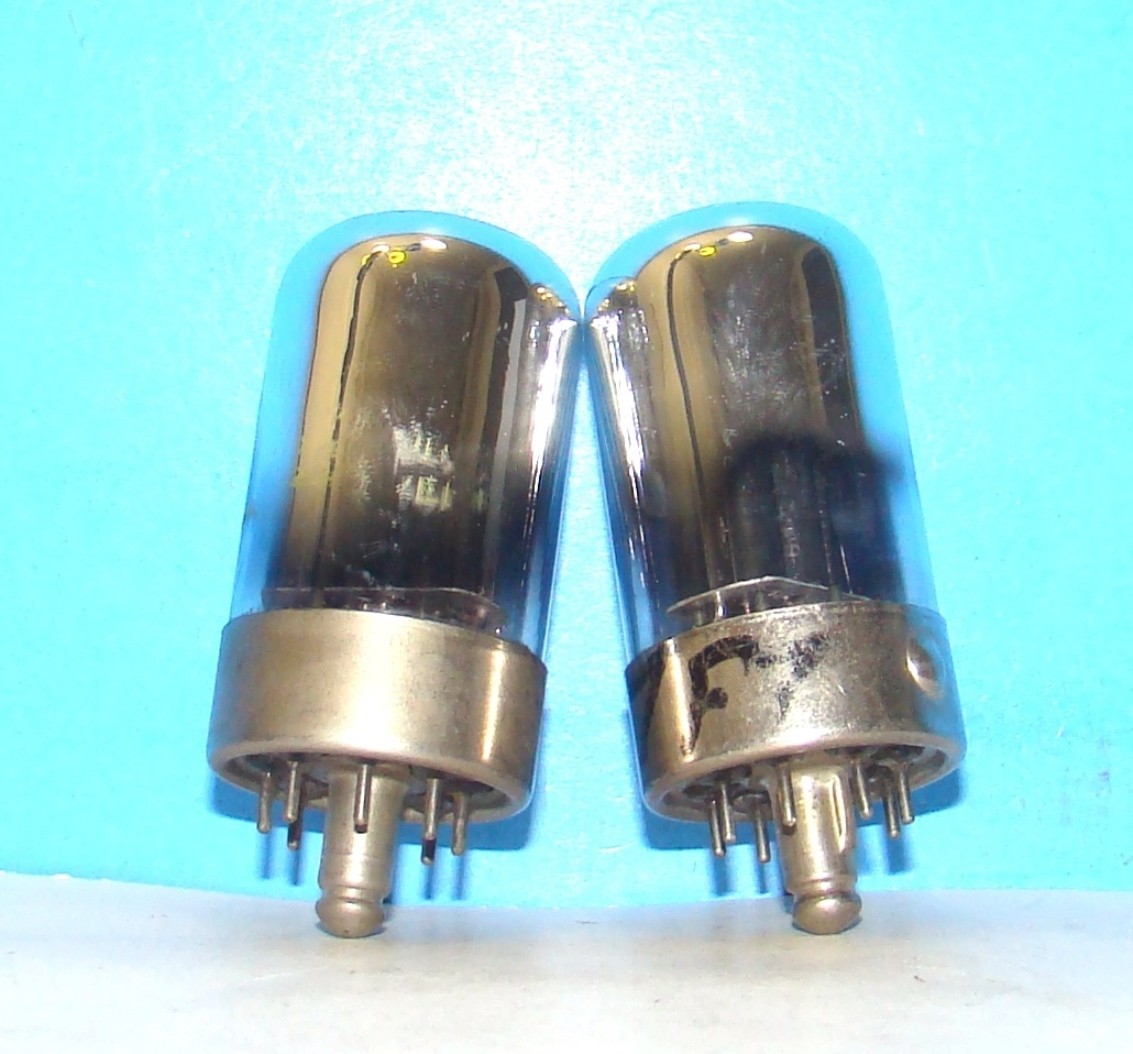 7F7 VT-189 Zenith loctal transoceanic vacuum tubes 2 valves radio tested 7F7