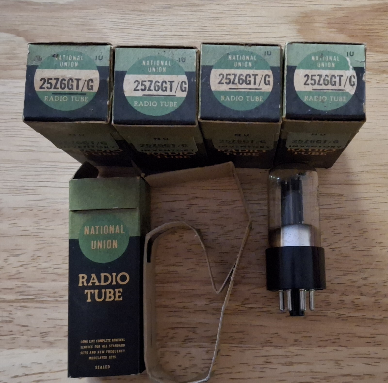 National Union 25Z6GT/G Vacuum Tube